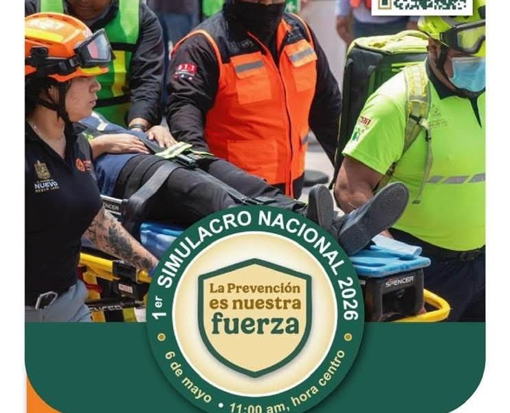 Realizarán el Primer Simulacro Nacional de Protección Civil 2026 en ...
